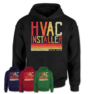 Vintage Hvac Installer Limited Edition Job Shirt, Coworker Birthday Gift Idea