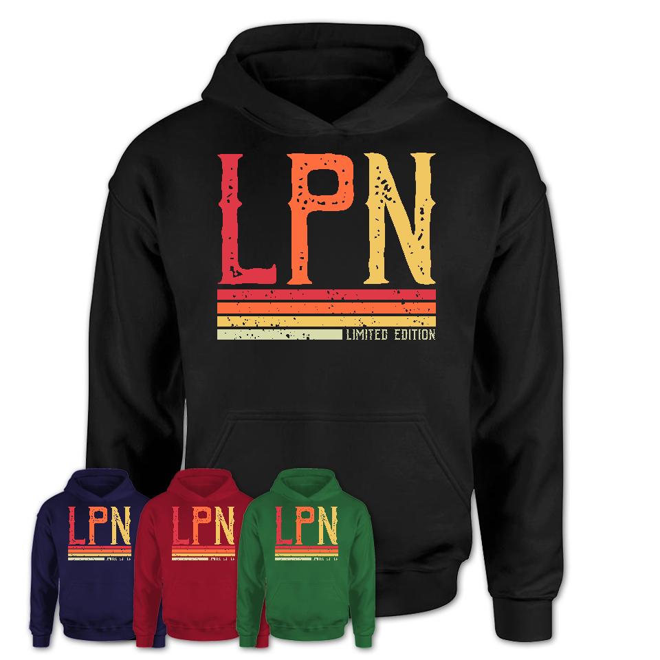 Vintage LPN Limited Edition Job Shirt, Coworker Birthday Gift Idea