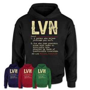 Vintage LVN Definition Shirt, Funny Coworker Gift Idea for LVN, New Job Gift