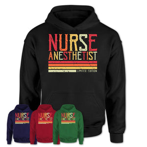 Vintage Nurse Anesthetist Limited Edition Job Shirt, Coworker Birthday Gift Idea