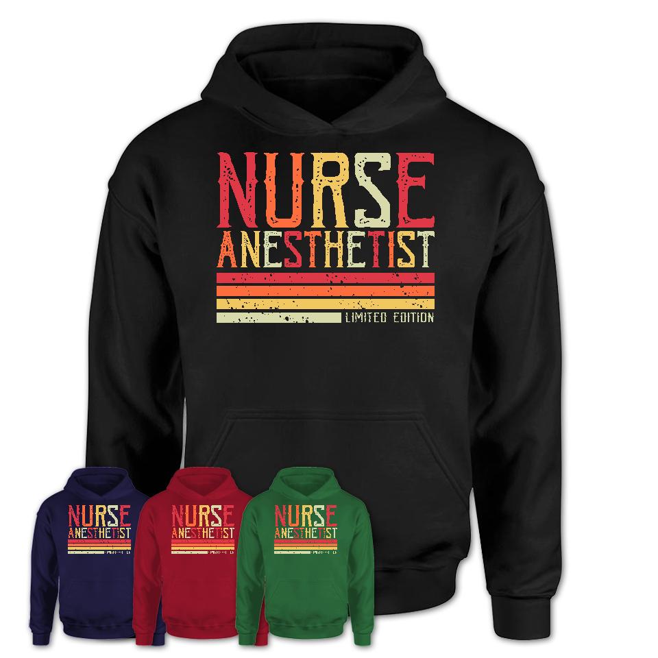 Vintage Nurse Anesthetist Limited Edition Job Shirt, Coworker Birthday Gift Idea