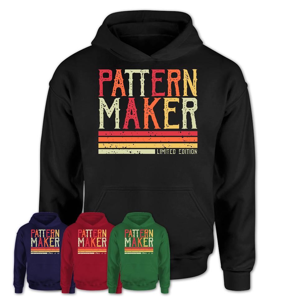 Vintage Pattern Maker Limited Edition Job Shirt, Coworker Birthday Gift Idea