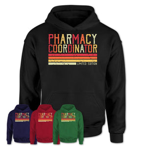 Vintage Pharmacy Coordinator Limited Edition Job Shirt, Coworker Birthday Gift Idea
