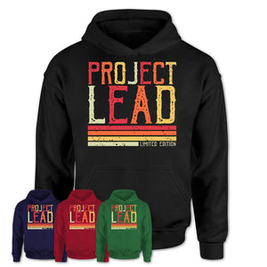 Vintage Project Lead Limited Edition Job Shirt, Coworker Birthday Gift Idea