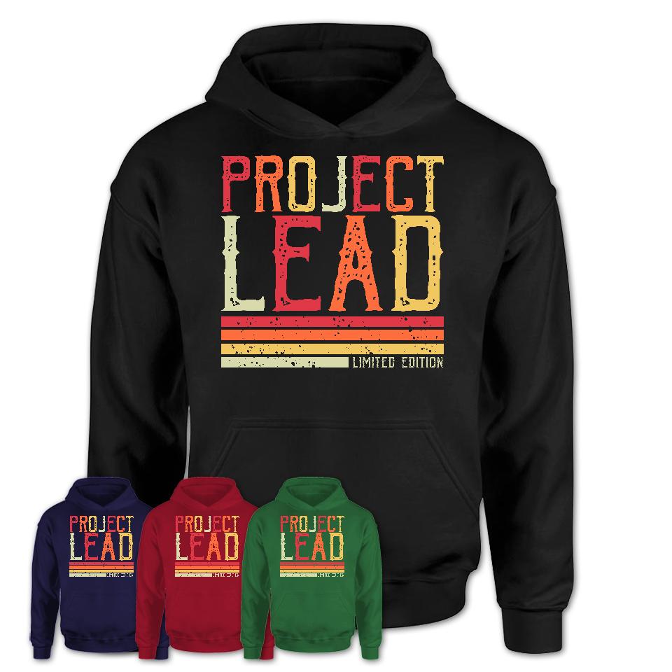 Vintage Project Lead Limited Edition Job Shirt, Coworker Birthday Gift Idea