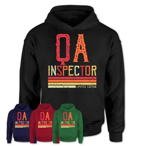 Vintage Qa Inspector Limited Edition Job Shirt, Coworker Birthday Gift Idea