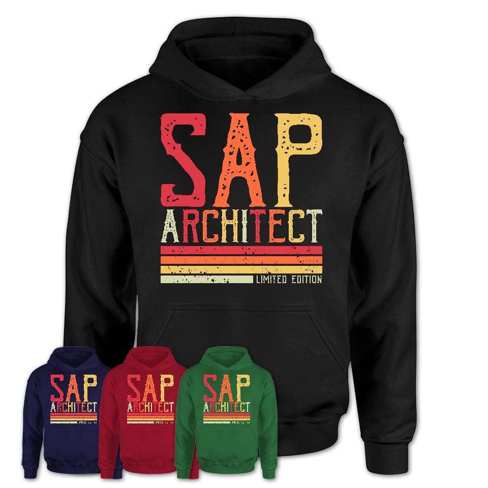 Vintage Sap Architect Limited Edition Job Shirt, Coworker Birthday Gift Idea