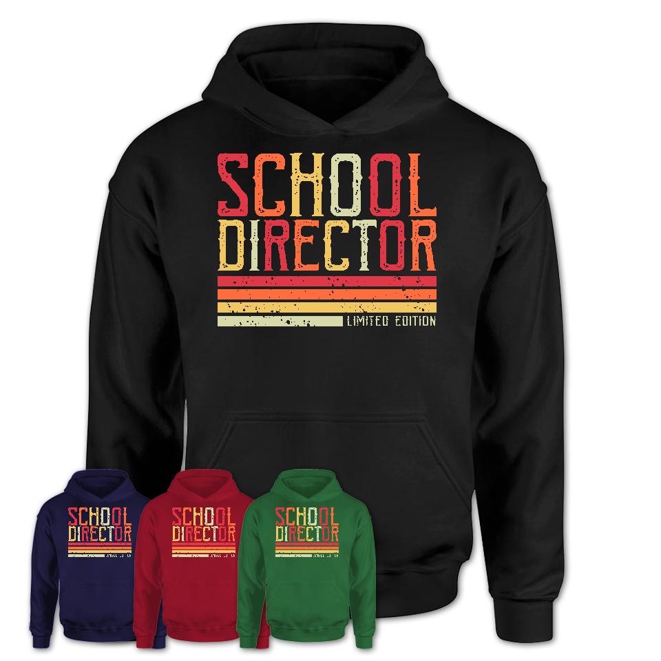Vintage School Director Limited Edition Job Shirt, Coworker Birthday Gift Idea
