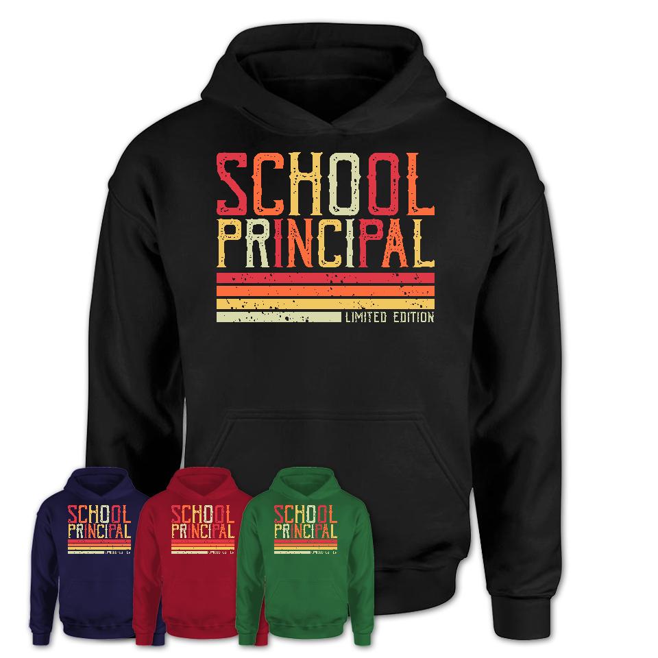 Vintage School Principal Limited Edition Job Shirt, Coworker Birthday Gift Idea
