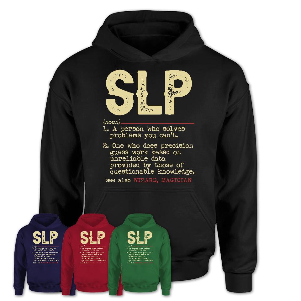 Vintage Slp Definition Shirt, Funny Coworker Gift Idea for Slp, New Job Gift