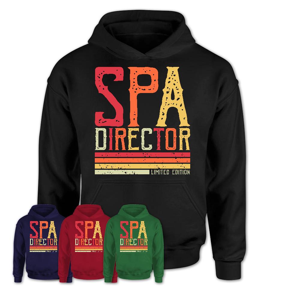 Vintage Spa Director Limited Edition Job Shirt, Coworker Birthday Gift Idea