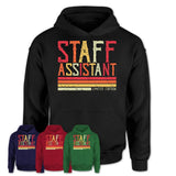 Vintage Staff Assistant Limited Edition Job Shirt, Coworker Birthday Gift Idea