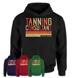 Vintage Tanning Consultant Limited Edition Job Shirt, Coworker Birthday Gift Idea