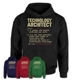 Vintage Technology Architect Definition Shirt, Funny Coworker Gift Idea for Technology Architect, New Job Gift