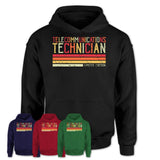 Vintage Telecommunications Technician Limited Edition Job Shirt, Coworker Birthday Gift Idea