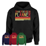 Vintage Transportation Planner Limited Edition Job Shirt, Coworker Birthday Gift Idea