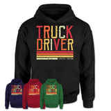 Vintage Truck Driver Limited Edition Job Shirt, Coworker Birthday Gift Idea