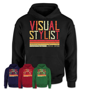 Vintage Visual Stylist Limited Edition Job Shirt, Coworker Birthday Gift Idea