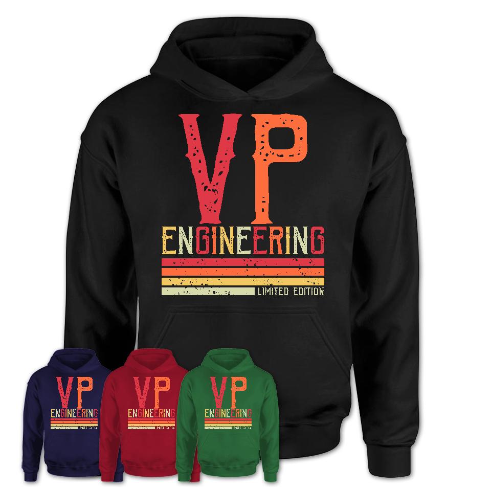 Vintage Vp Engineering Limited Edition Job Shirt, Coworker Birthday Gift Idea