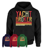 Vintage Yacht Broker Limited Edition Job Shirt, Coworker Birthday Gift Idea