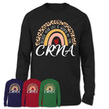 CRNA Because Your Life Worth My Time Rainbow T-Shirt