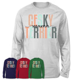 Cesky Terrier Mama Shirt, Mom Of Cesky Terrier Shirt, Dog Mom Gifts