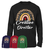 Creative Director Because Your Life Worth My Time Rainbow T-Shirt