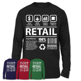 Funny Coworker Gift Idea Sarcasm Retail Buyer Uniform TShirt