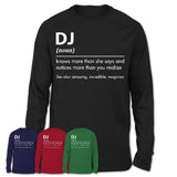 Funny DJ Definition Shirt, New Job Gift for DJ, Coworker Gift Idea