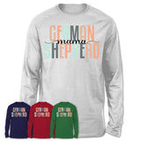 German Shepherd Mama Shirt, Mom Of German Shepherd Shirt, Dog Mom Gifts