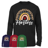 Hostess Because Your Life Worth My Time Rainbow T-Shirt