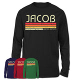 Jacob Gift Custom Name Retro Vintage Birthday T-Shirt