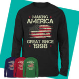 Long-Sleeve-T-Shirt-Making-America-Great-Since-1998-Shirt-Vintage-1998-Shirt-Made-In-1998-T-Shirt-1998-Birthday-Gifts-Vintage-1998-Gift-15.jpg