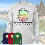 Mountwood Park Lake West Virginia Lake Life Cuz Beaches Be Salty Fishing Camping Team Shirt