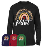 Pilot Because Your Life Worth My Time Rainbow T-Shirt
