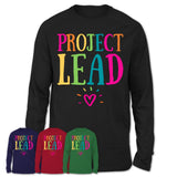 Project Lead Rainbow Lettering Heart Shirt, Employee Appreciation Gifts