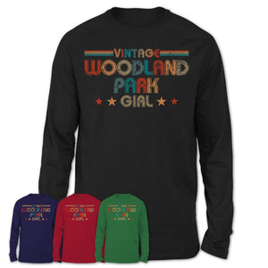 Proud Vintage Woodland Park Girl Shirt New Jersey Pride Gift Birthday Shirt for Her