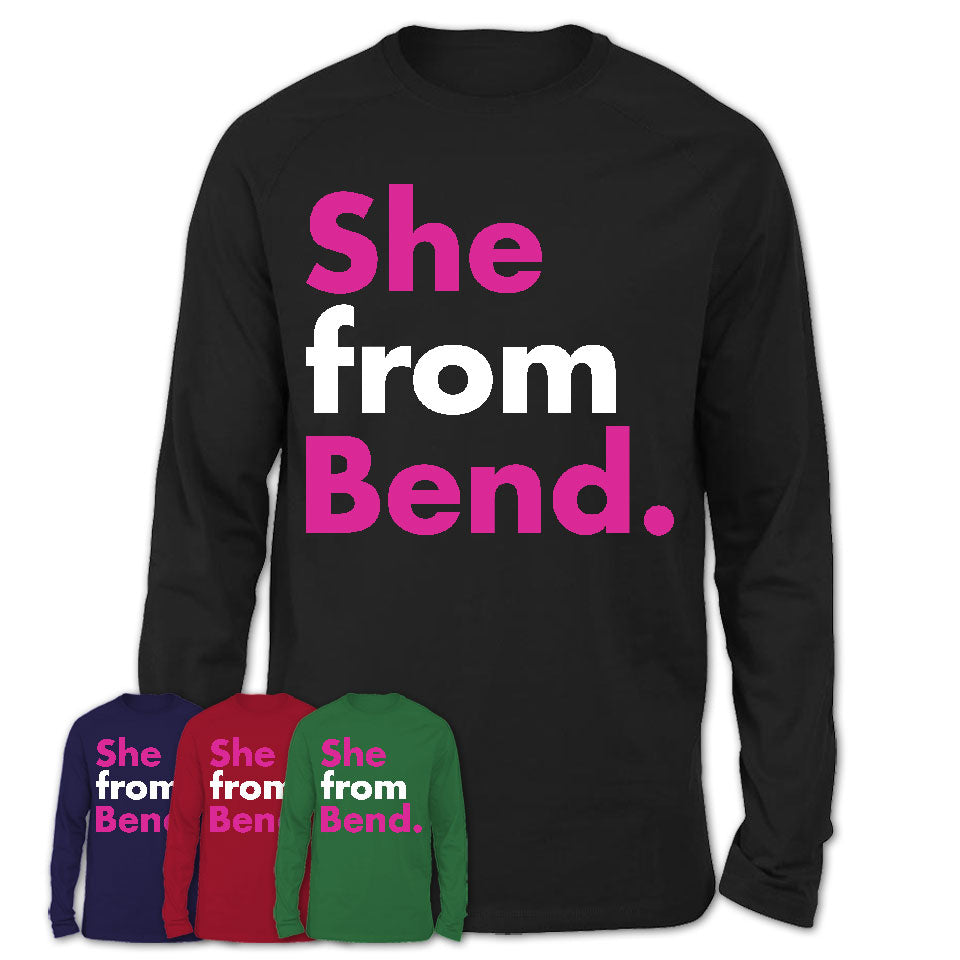 She From Bend Shirt Oregon State Birthday Gift For Her