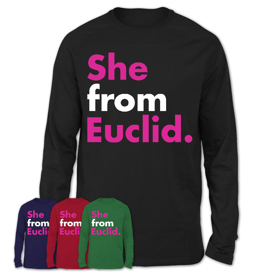 She From Euclid Shirt Ohio State Birthday Gift For Her