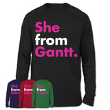 She From Gantt Shirt South Carolina State Birthday Gift For Her