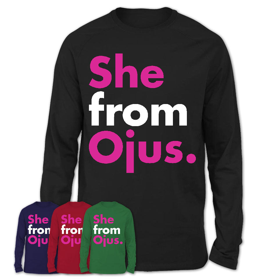 She From Ojus Shirt Florida State Birthday Gift For Her