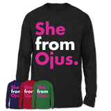 She From Ojus Shirt Florida State Birthday Gift For Her