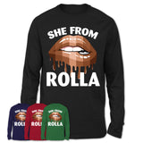 She From Rolla Missouri T-Shirt Black Lives Matter Sexy Lips Girl Shirt