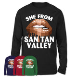 She From San Tan Valley Arizona T-Shirt Black Lives Matter Sexy Lips Girl Shirt