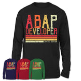 Vintage Abap Developer Limited Edition Job Shirt, Coworker Birthday Gift Idea