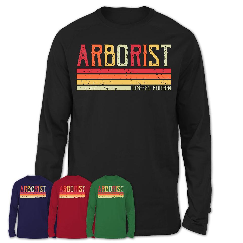 Vintage Arborist Limited Edition Job Shirt, Coworker Birthday Gift Idea