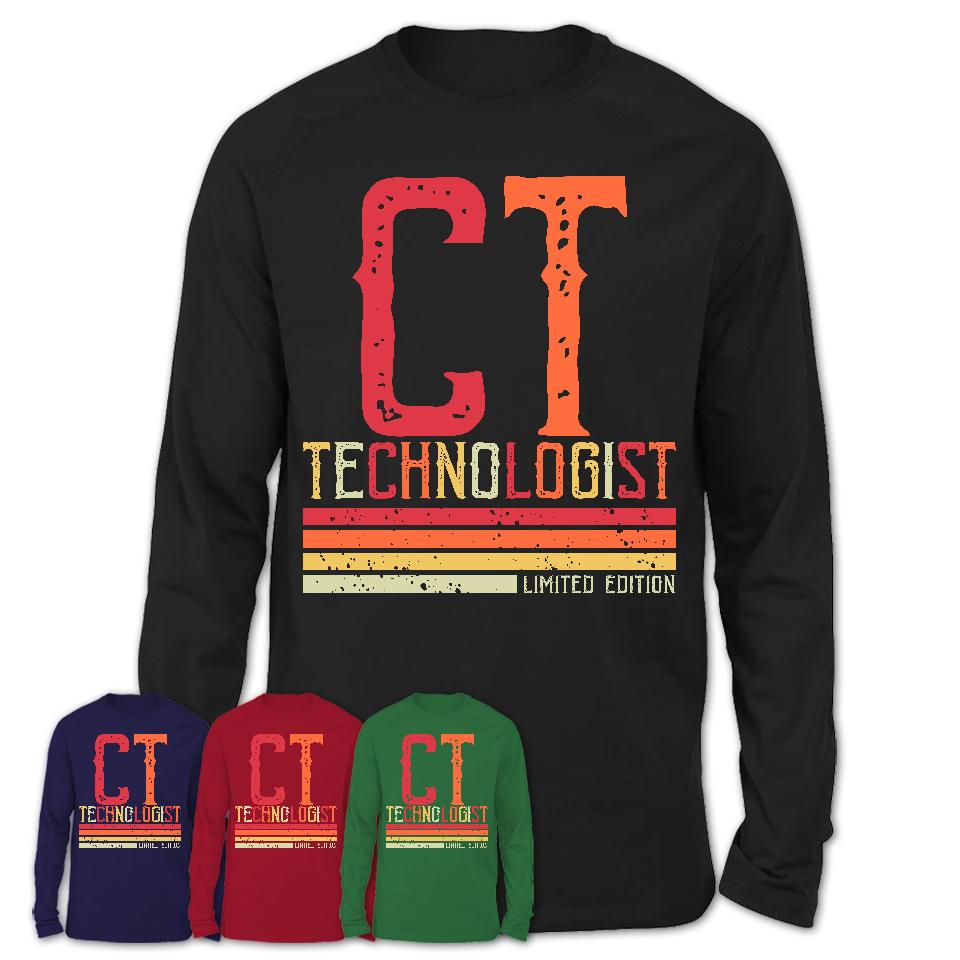 Vintage Ct Technologist Limited Edition Job Shirt, Coworker Birthday Gift Idea
