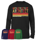 Vintage Infrastructure Architect Limited Edition Job Shirt, Coworker Birthday Gift Idea