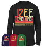 Vintage J2Ee Developer Limited Edition Job Shirt, Coworker Birthday Gift Idea