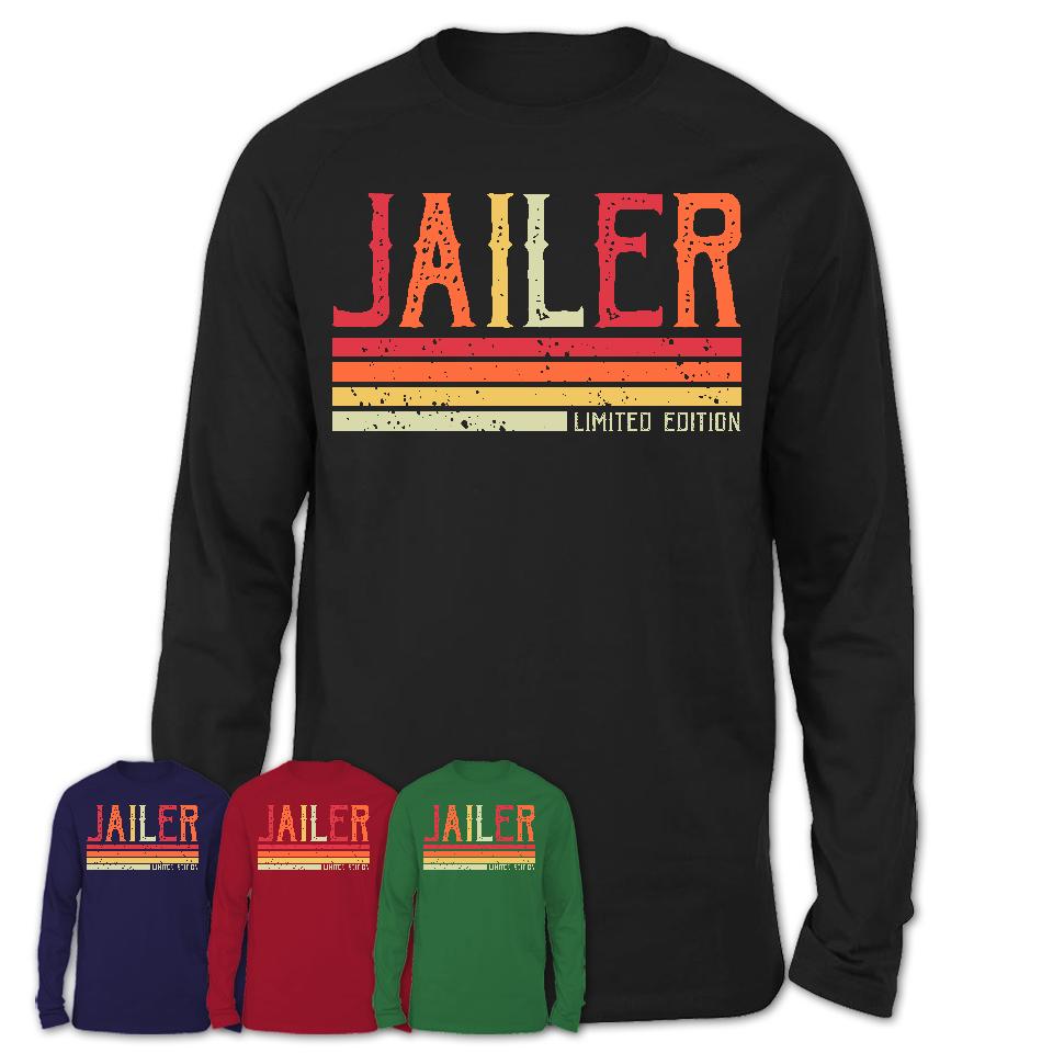 Vintage Jailer Limited Edition Job Shirt, Coworker Birthday Gift Idea